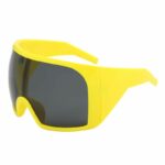 Large Rim Big Yellow Sunglasses