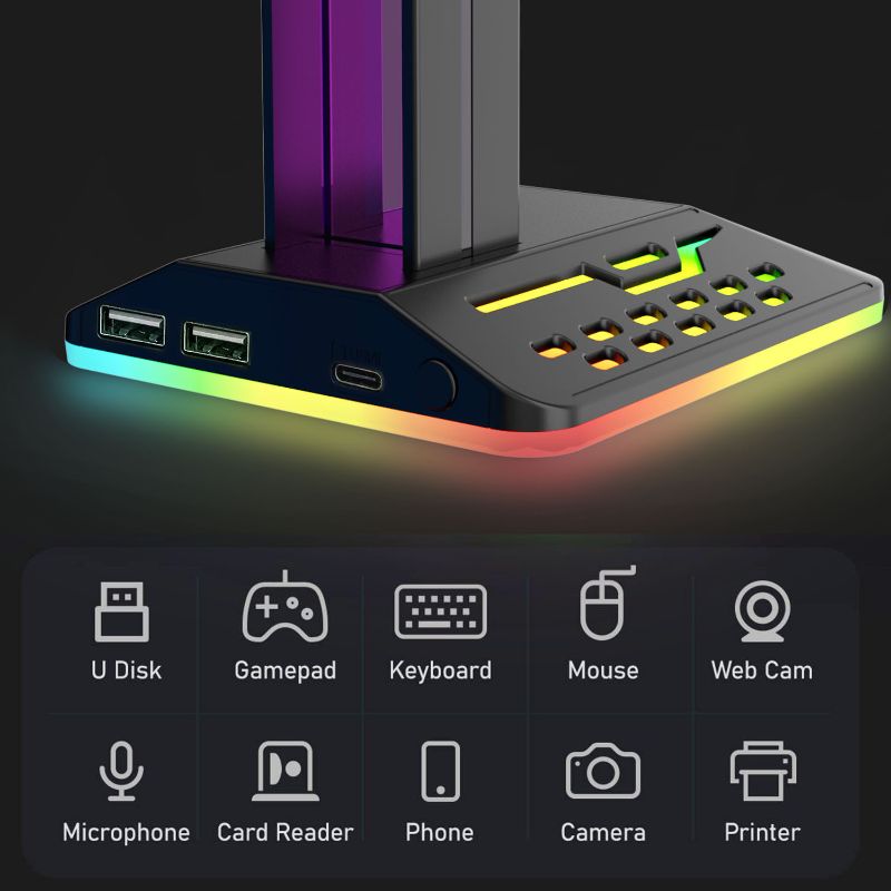 RGB Headset Stand