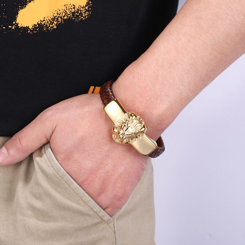 Lion's Head Bracelet