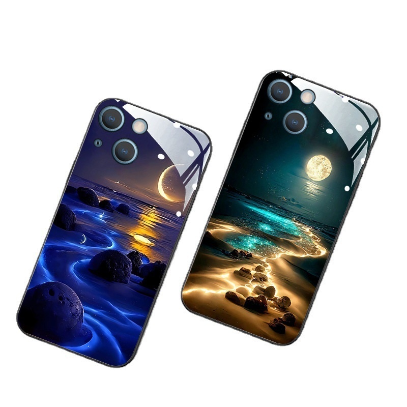 Moon Sea Glass Phone Case