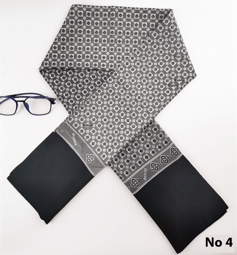 Men's Scarf - Stylish Cashmere Silk Scarf