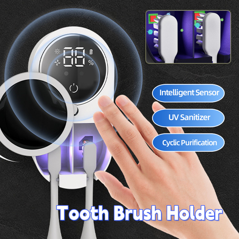 Toothbrush Rack - Powerful UV Cleaning