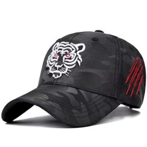 Men's Cap | Stylish Tiger Head Pattern