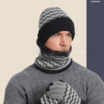 Winter Beanie Scarf Gloves