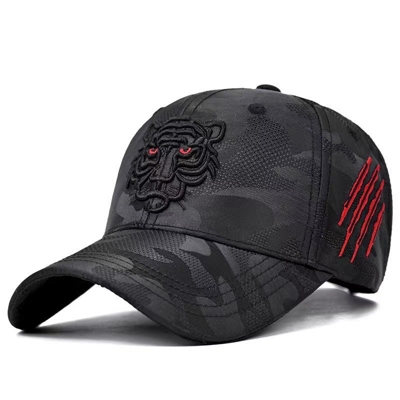 Men's Cap | Stylish Tiger Head Pattern