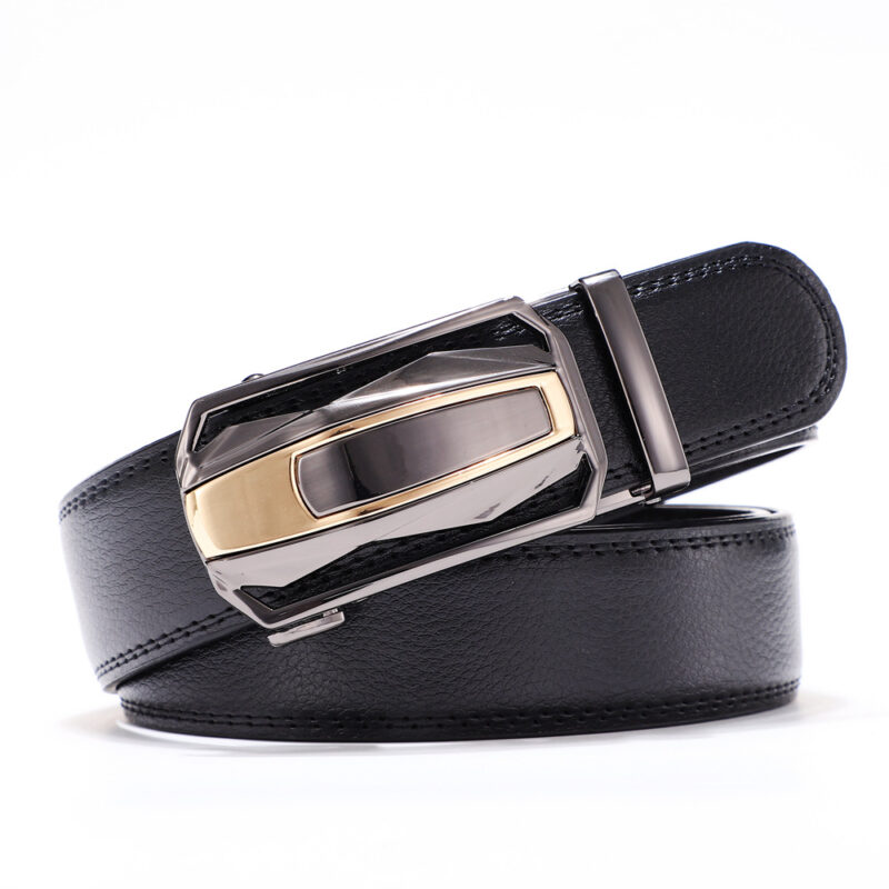 Men's Leather Belt Black