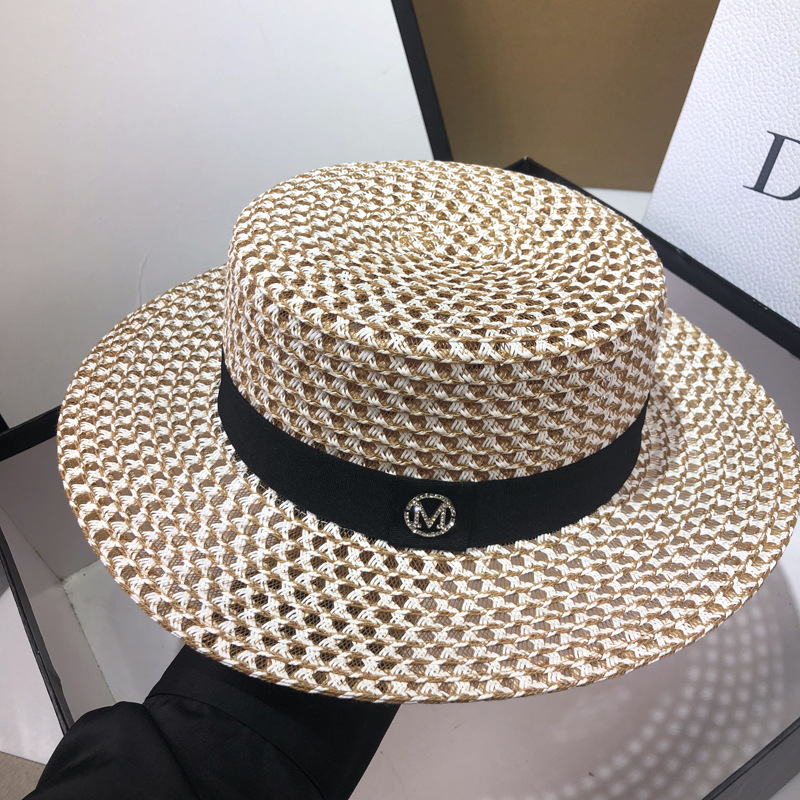 women’s wide brim straw hat khaki neutral summer style