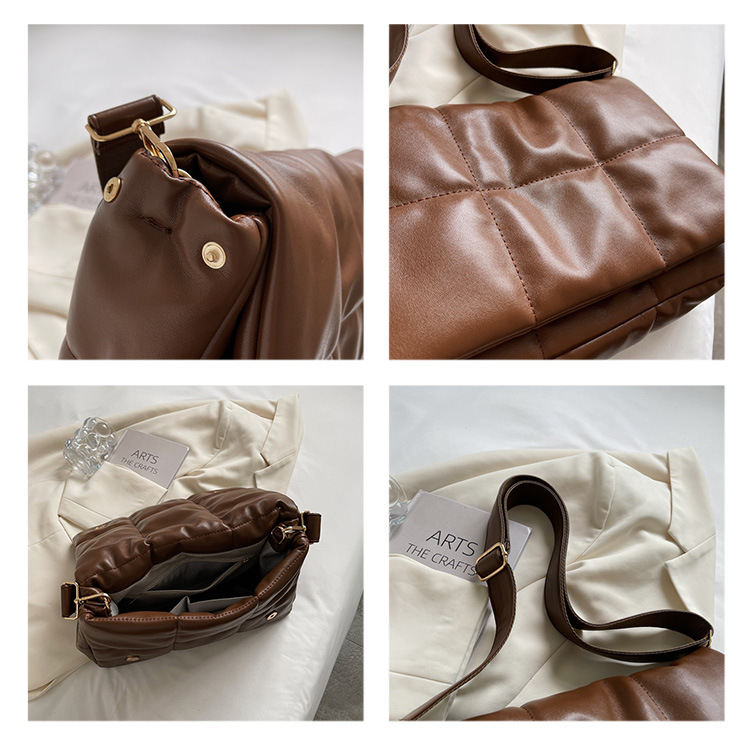 Women's Padded Shoulder Bag – Minimalist Style