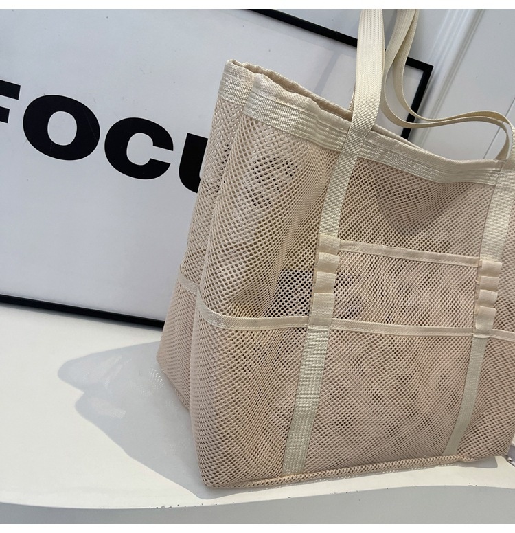 Dámská síťovaná taška – prostorná na každý den i na pláž