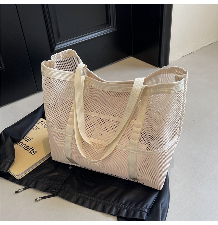 Dámská síťovaná taška – prostorná na každý den i na pláž
