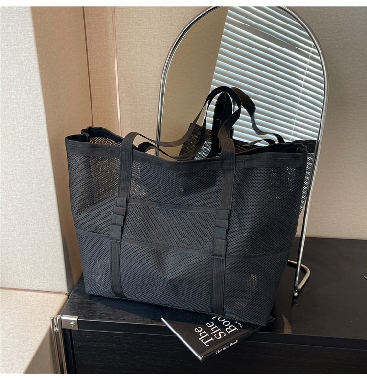 Dámská síťovaná taška – prostorná na každý den i na pláž