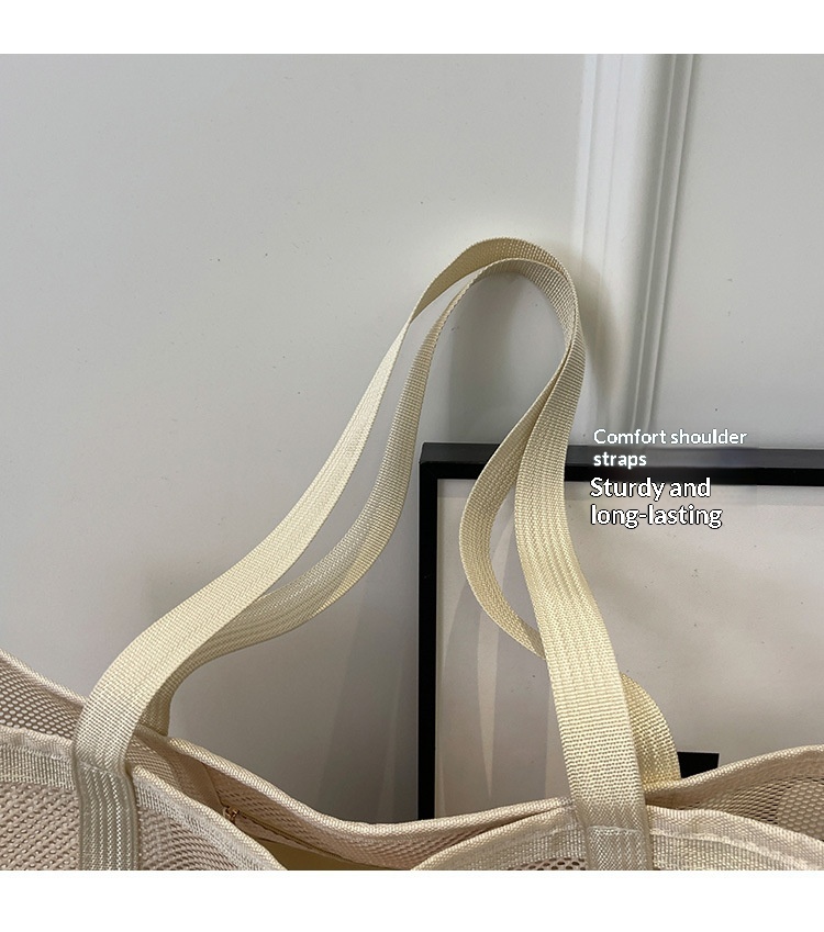 Dámská síťovaná taška – prostorná na každý den i na pláž