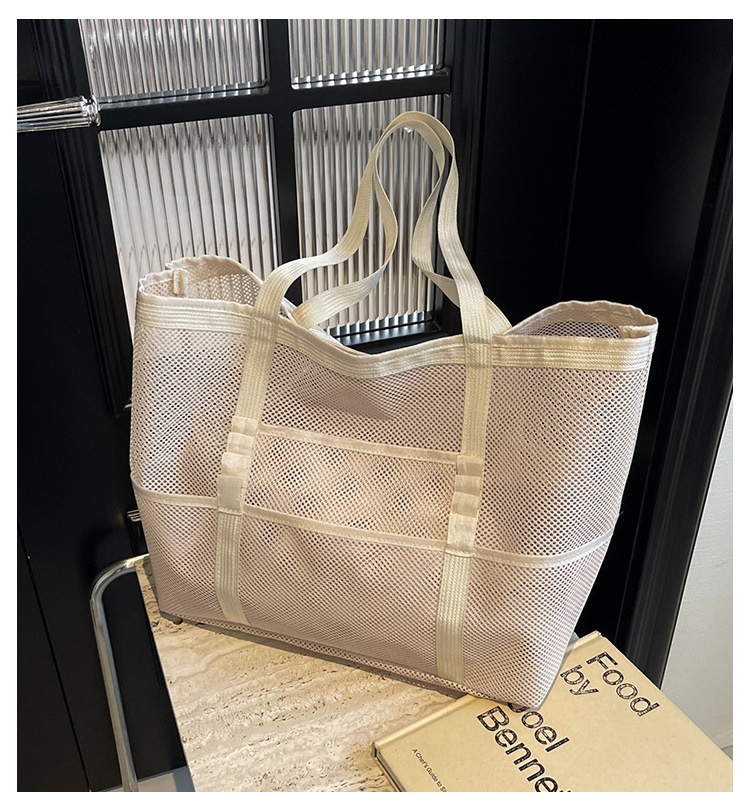 Dámská síťovaná taška – prostorná na každý den i na pláž
