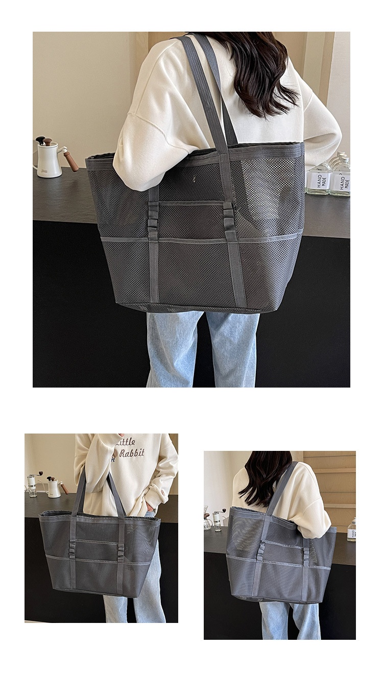 Dámská síťovaná taška – prostorná na každý den i na pláž