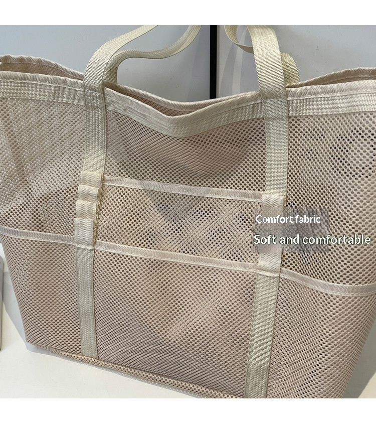 Dámská síťovaná taška – prostorná na každý den i na pláž