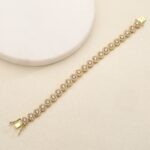 Elegantní tenisový náramek se zirkony – třpytivý styl