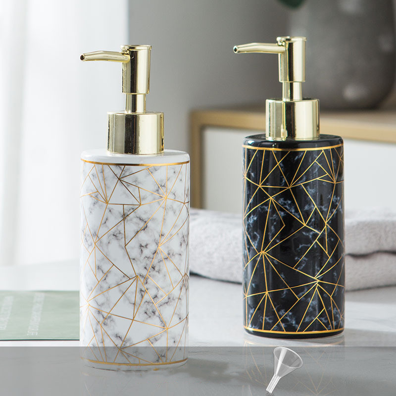 Soap Dispenser – Elegant Marble Design